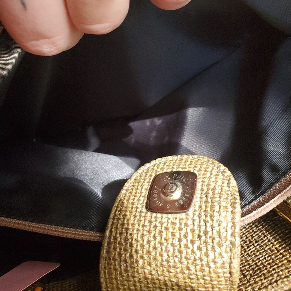 STYLISH PRESTON & YORK TORTOISE SHELL HANDLE PURSE - Picture 7 of 8